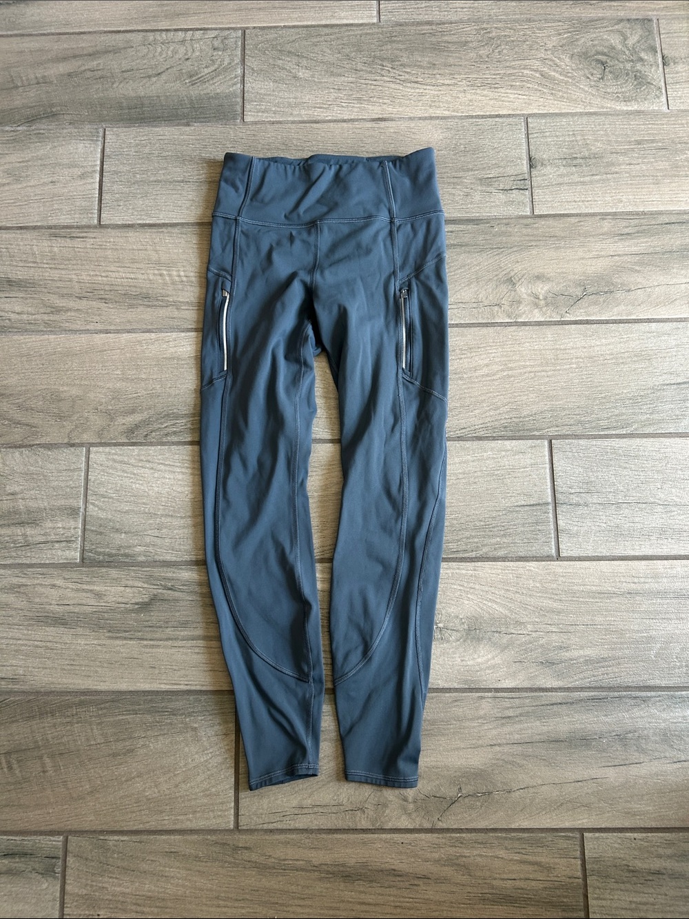 Athleta High-Rise Performance Leggings with Zip Pockets